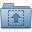 Upload Folder Blue Icon 32x32 png